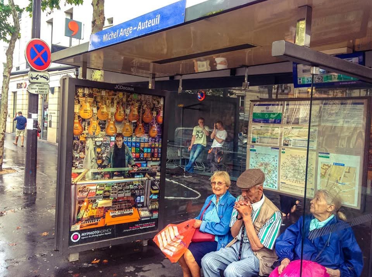 PORTE D'AUTEUIL · PARIS · JCDECAUX · 2014